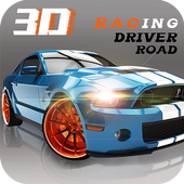 Racing Driver Road 3D icon