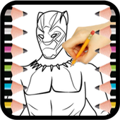 How To Draw Super Hero icon