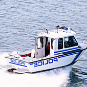 Emergency Police Boat Rescue icon