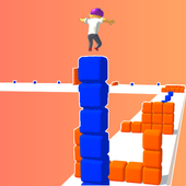 Box Tower Stack Race 3D icon