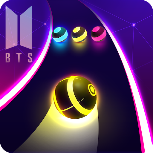 BTS Road: Dancing Ball Tiles icon