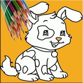 Coloring Kids Funny icon