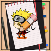 How to Draw Naruto icon