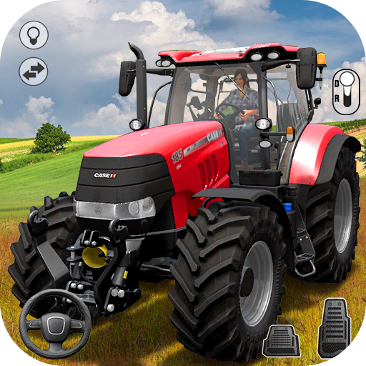 Modern Farming Worker 3D icon