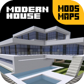 Modern House Map أيقونة