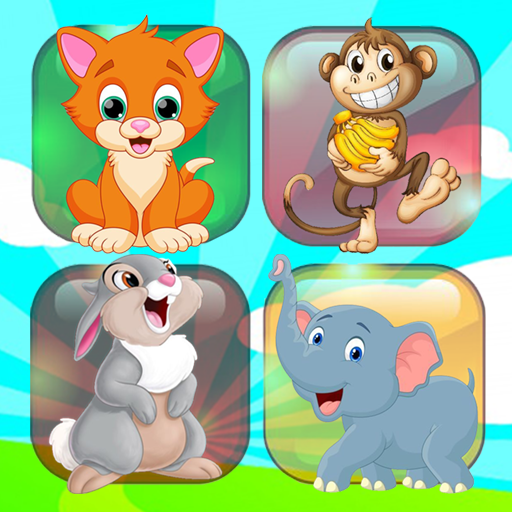 Memory matching games - Animals icon