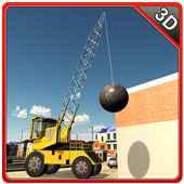 Wrecking Ball Crane Simulator icon
