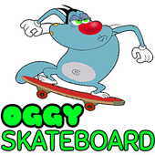 Oggy Skateboard icon
