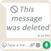 View Deleted Messages for whatsapp icon