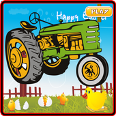 Farm Tractor Racing Castle Run icon