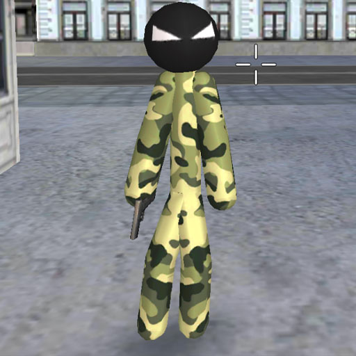 Army Stickman Rope Hero Mafia Crime Gangaster icon