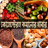 কোলেস্টেরল নিয়ন্ত্রণে রাখার খাবার icon