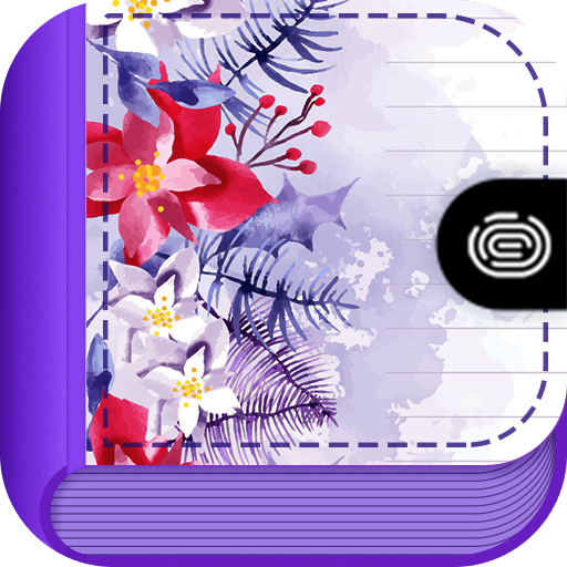 Daily Diary with Lock icon