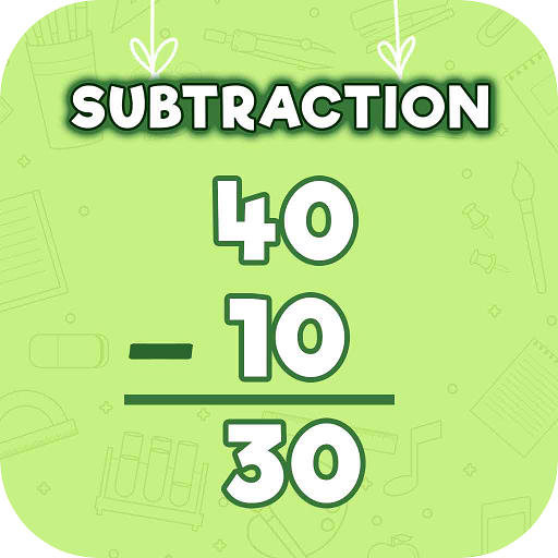 Learning Subtraction - Subtract Math Apps For Kids icon