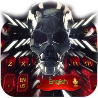 Tech 3D skull Eva keyboard