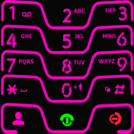 THEME NEON PINK FOR EXDIALER icon