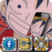 Luffy wallpaper theme one piece theme icon