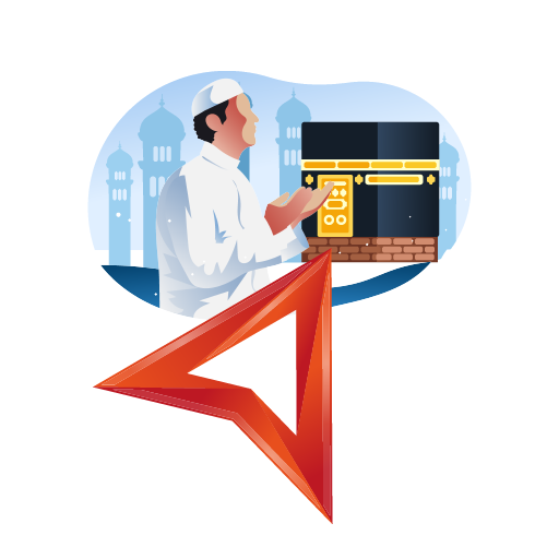 Qibla Finder, Prayer Times, Azan, Tasbeeh Counter icon