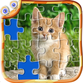 Realistic Jigsaw: Cats icon