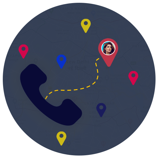 Caller Name, Location Tracker &amp; True Caller ID icon