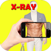 X-ray Cloth Simulation Prank icon