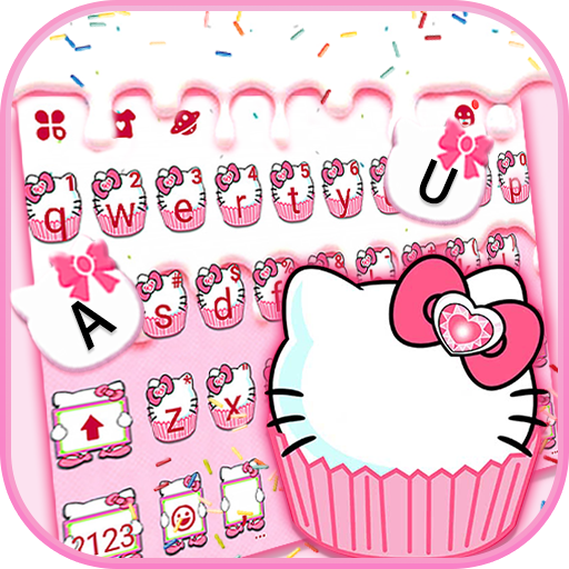 Cat Cupcake Keyboard Theme icon