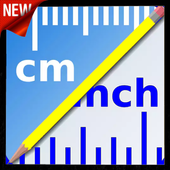 Ruler   Tape Measure Tools centimeters  inches icon