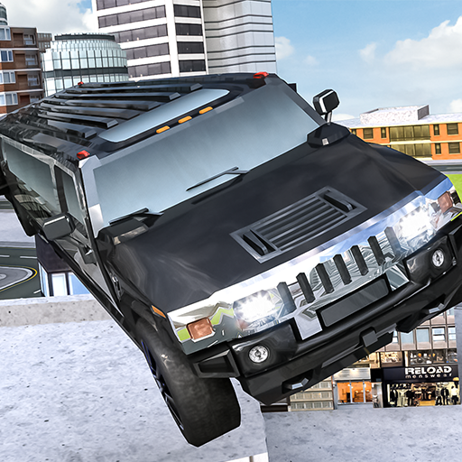 Futuristic Limo Flying Car icon