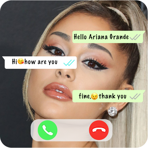 Ariana Grande Prank Video Call icon