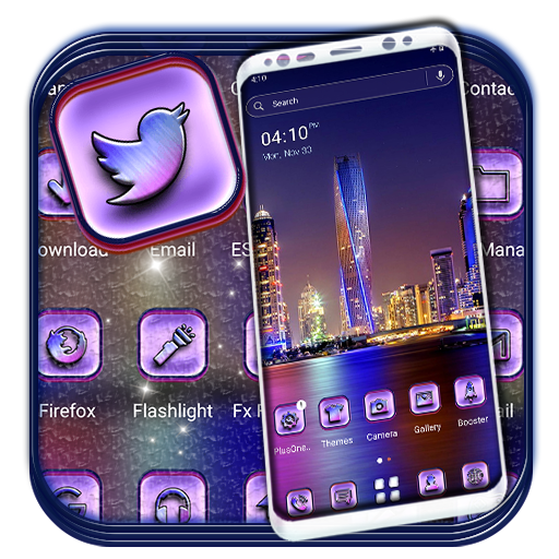 City Night Lights Theme icon