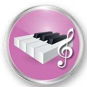 labeled key piano