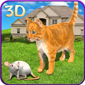 Cat vs Mouse Chase 3D icon