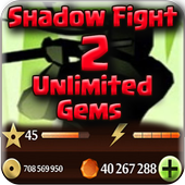 Unlimited Money and Gems Shadow Fight 2 Prank icon