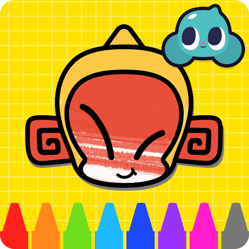Go East! Coloring for kids icon