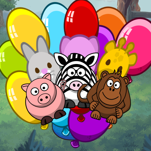 Animal Sounds Laughs And Balloon Pop icon