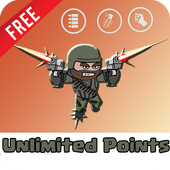 cheat mini militia prank icon