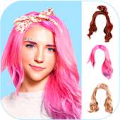 Girls Hairstyles Photo Editor on 9Apps