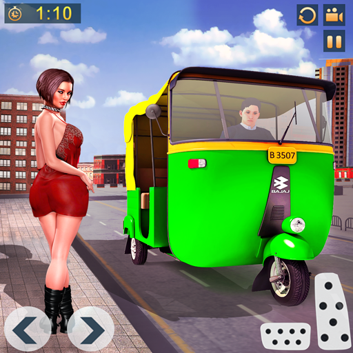 Modern Tuk Tuk Rickshaw Driver: New Driving Games icon