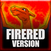 Pokemoon fire red version GBA rom download icon