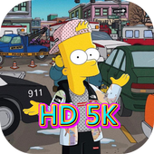 Wallpaper Cool Bart Art icon