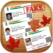 Aadhaar Card ID Maker Prank icon