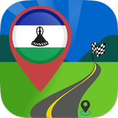 📍Lesotho Maps Driving Directions: GPS Andriod App icon