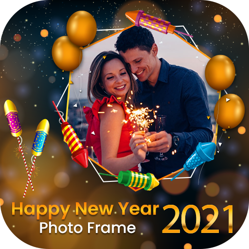 Happy New Year 2021 Photo Frames icon