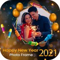 Happy New Year 2021 Photo Frames on 9Apps