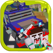 Zombie Car Derby Killing Ride icon