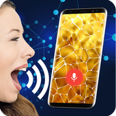 Pantalla de bloqueo de voz de oro: bloqueo de icon