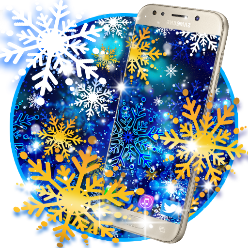Snowflakes live wallpaper 2019 icon