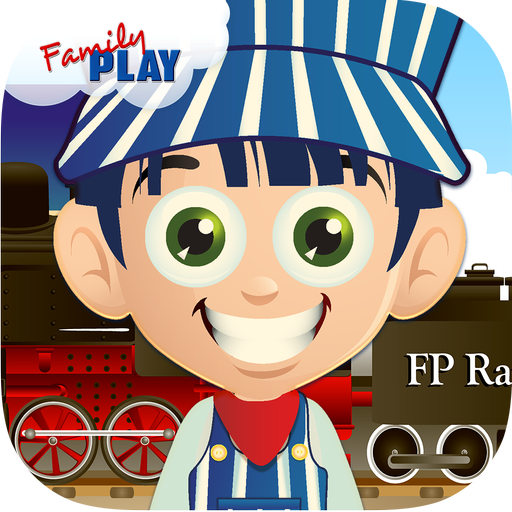 Toddler Train Games Free icon