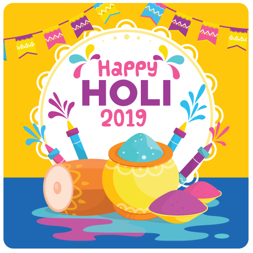 Holi Sticker For WhatsApp- WAStickerApps icon
