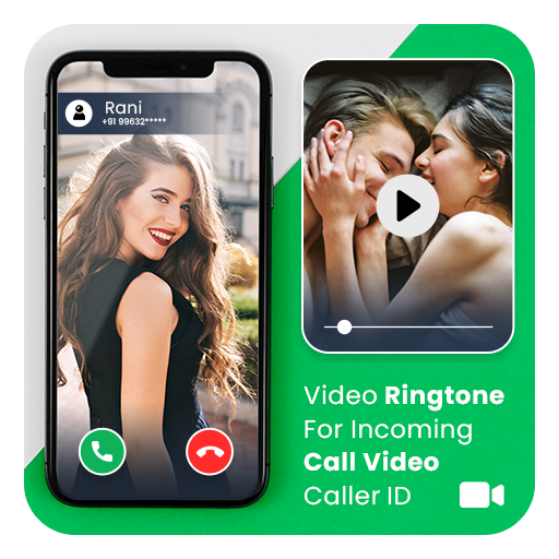 ikon Video Ringtone for Incoming Call-Video Caller ID